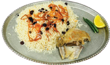Lamb Meat with Bukhari Rice