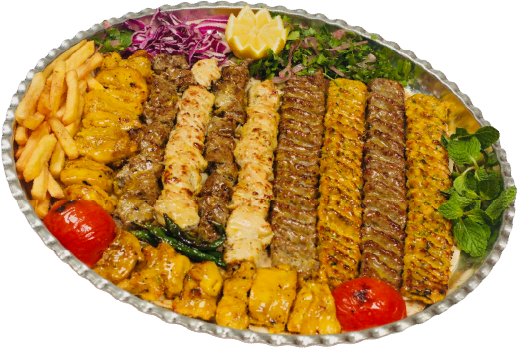 Grill Platter For 4 Persons