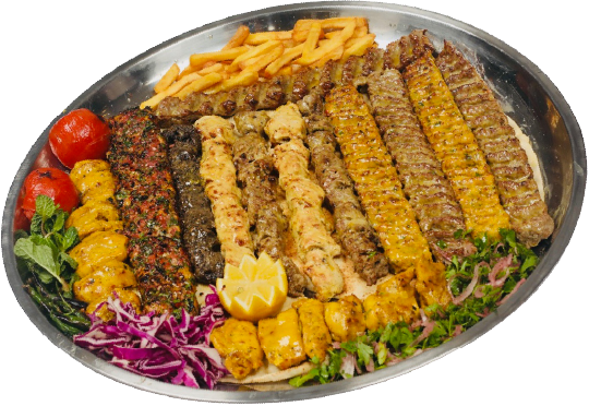 Grill Platter for 6 Persons