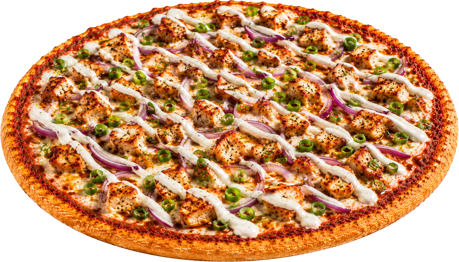 Chicken Ranch Pizza