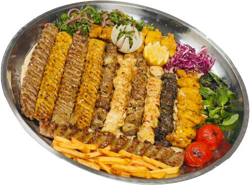 Grill Platter for 5 Persons