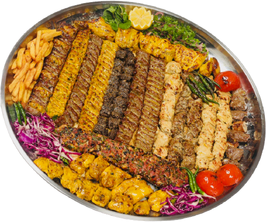 Grill Platter for 8 Persons